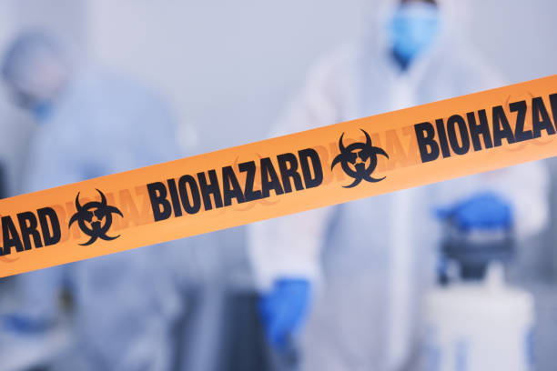 Professional Infectious Disease Decontamination technician working in Gibbsboro, NJ